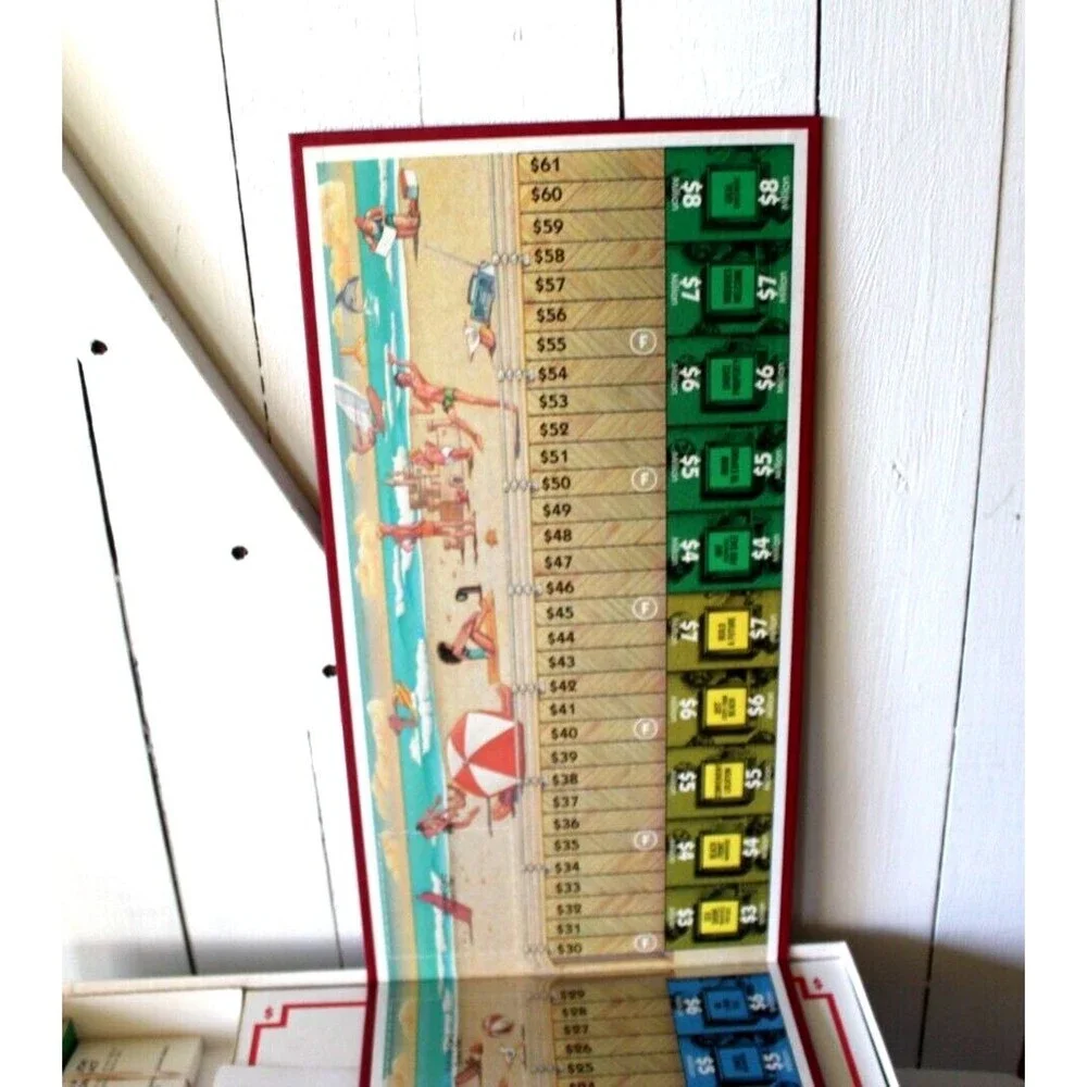 Vintage 1985 Advance to Boardwalk Game Parker Brothers Complete